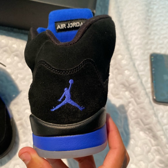 Jordan 5 racer blue size 10.5 - Picture 4 of 7